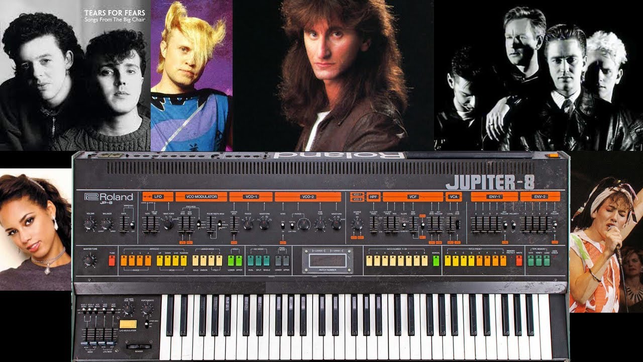 Roland Jupiter 8 - Shining Moments 80's - YouTube