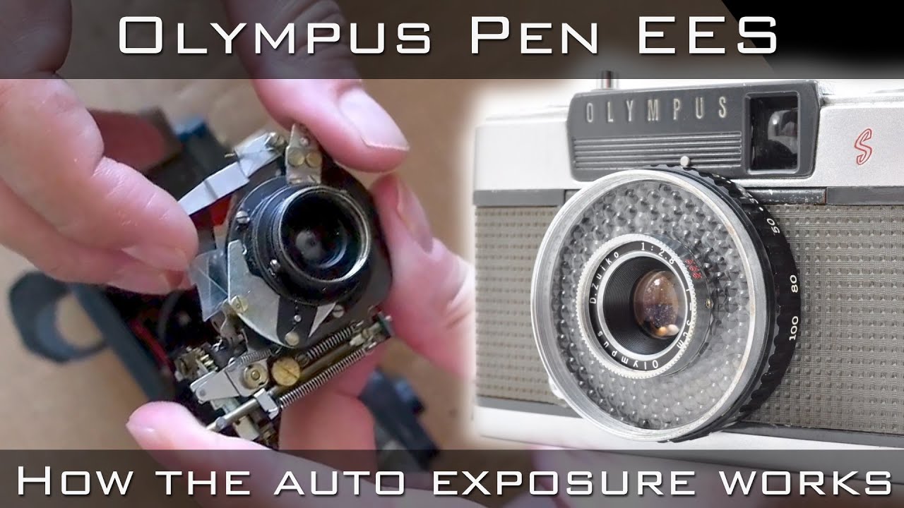 Olympus pen EE S, how the auto exposure works. Yes I disassembled