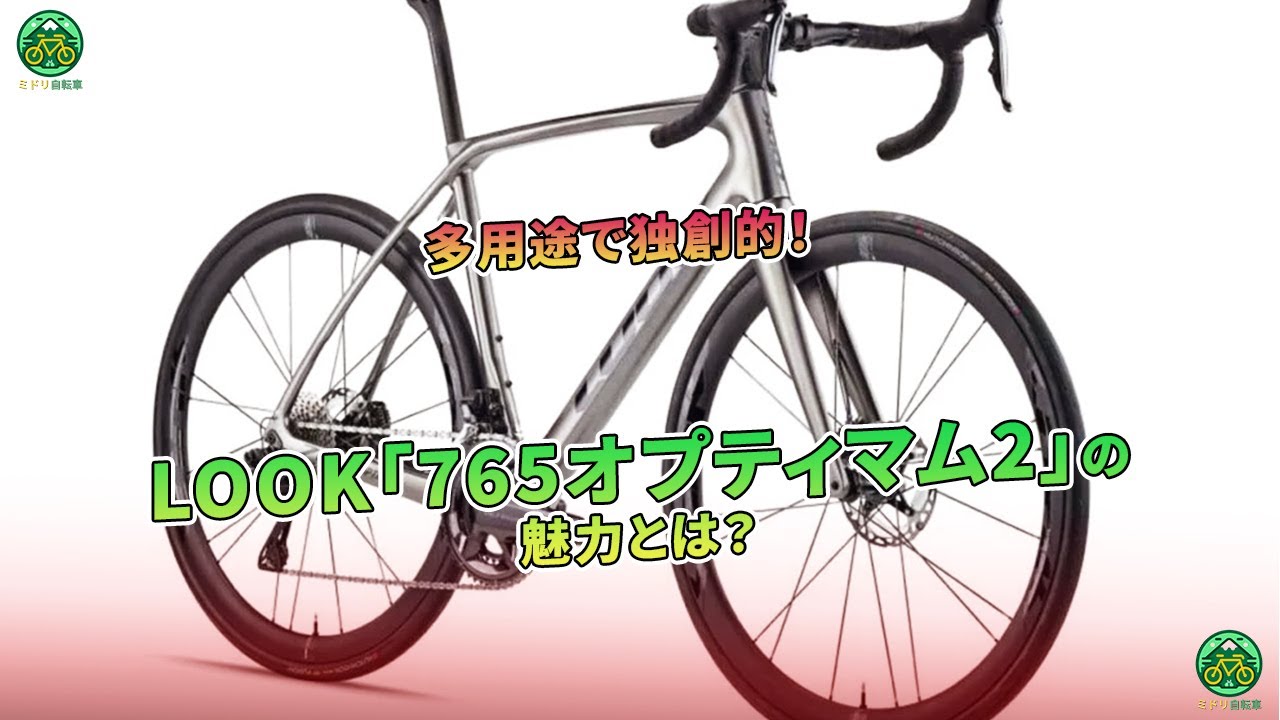 LOOK「765オプティマム2」の魅力とは？多用途で独創的！ | ミドリ