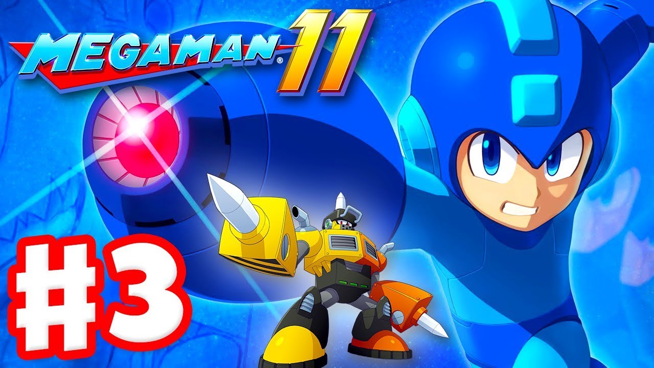 Mega Man 11 - Gameplay Walkthrough Part 2 - Acid Man Stage! (PC