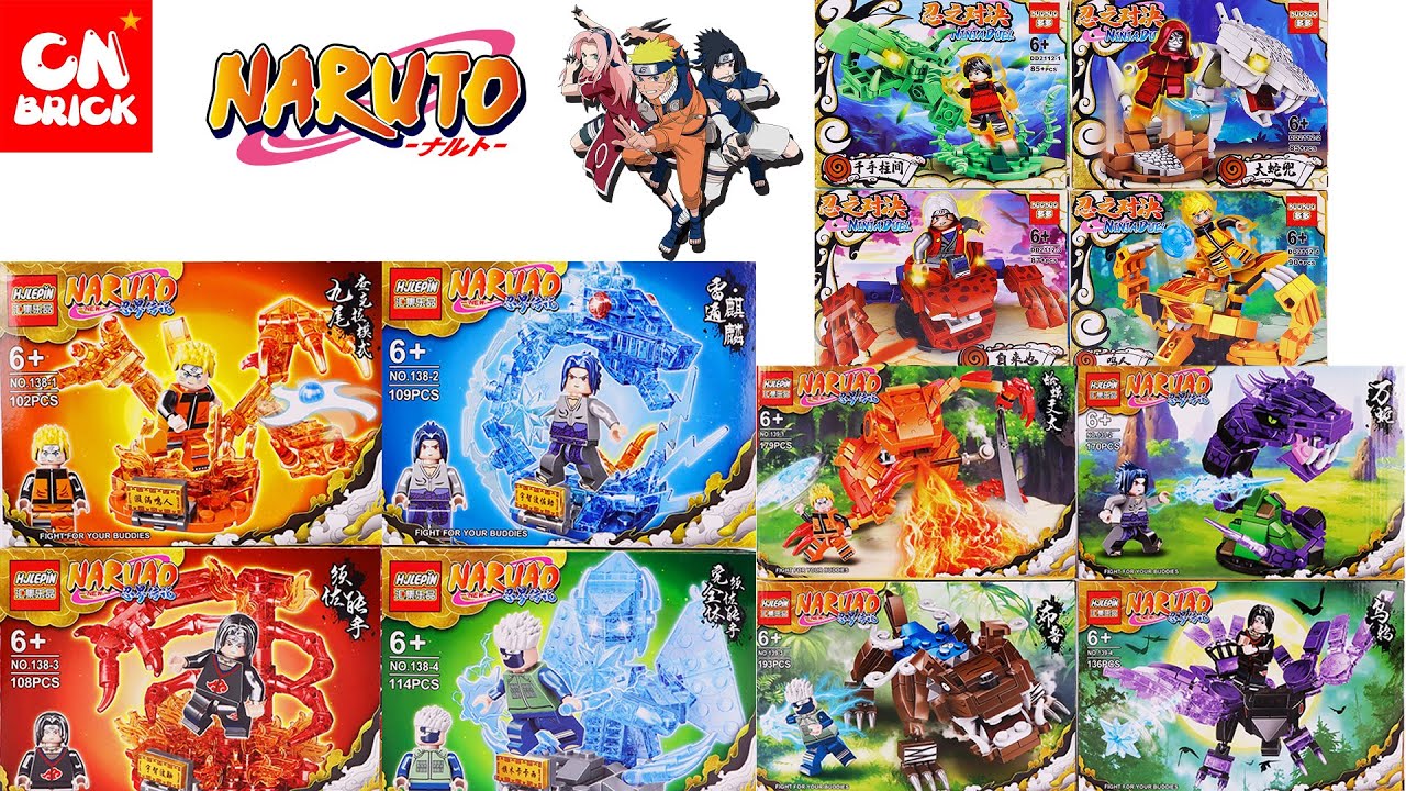 Unoffical LEGO COLLECTION 2021 NARUTO ナルト HJLEPIN UNOFFICAL