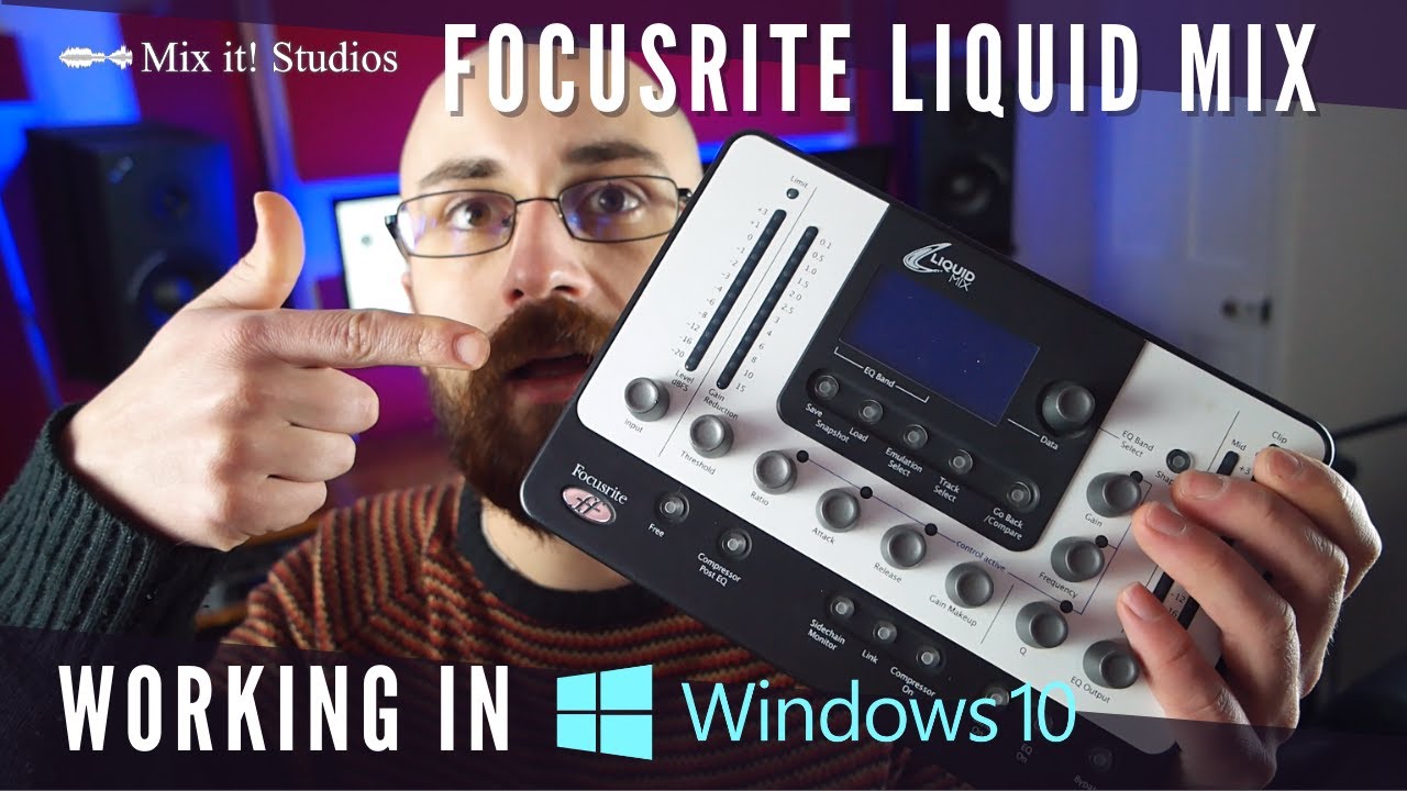 FOCUSRITE LIQUID MIX - WINDOWS 10 HOW TO - WORKING! (2021