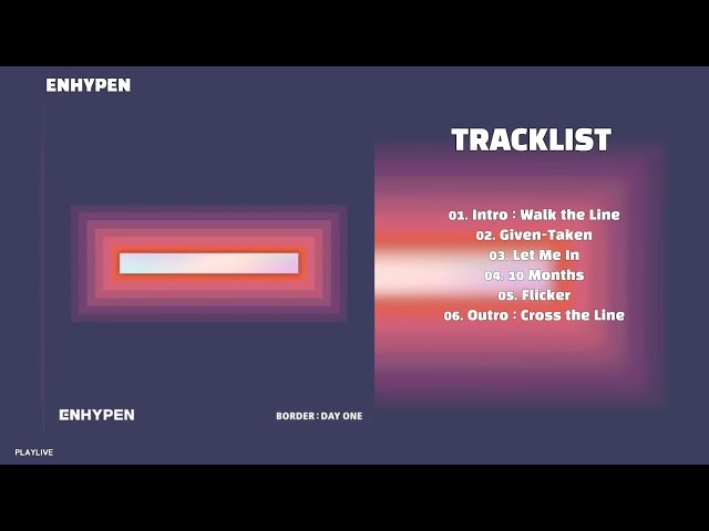 Full Album] ENHYPEN ( 엔하이픈 ) - BORDER : DAY ONE - YouTube