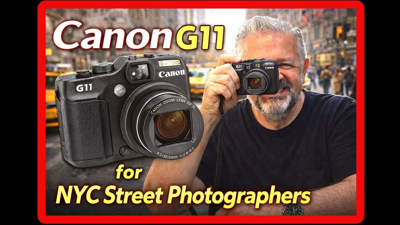 Canon G11 Digital Camera Canon Color science and zoom lens NYC