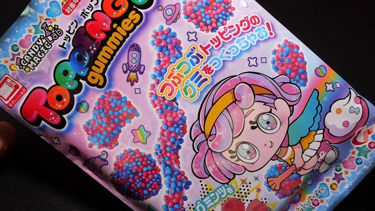 ASMR]포핀쿠킨 컬러풀 토핑팝 구미/Popin Cookin colorful Topping Pop