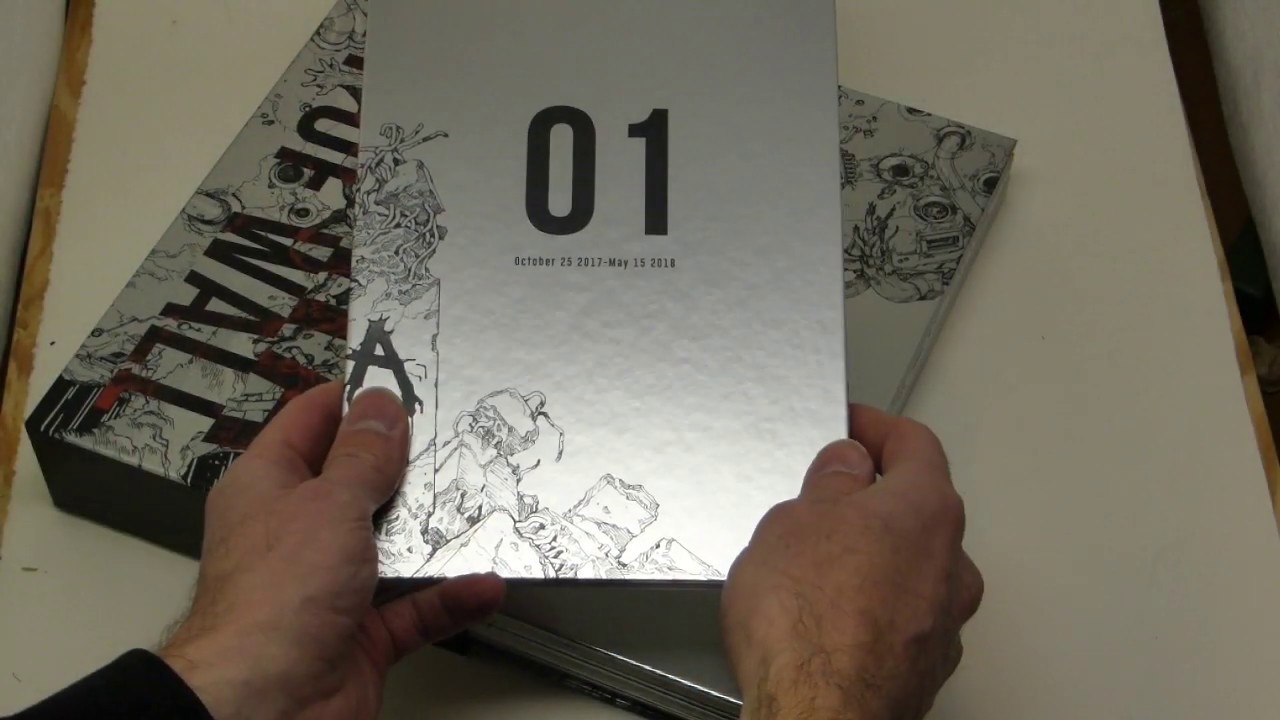 Akira Art of Wall Artbook unboxing - YouTube