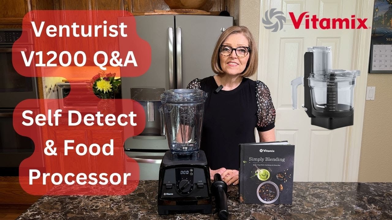 Vitamix V1200 Certified Reconditioned & Food Processor Attachment