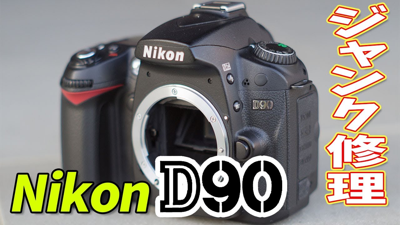 ジャンク】1080円で買ってきた ニコン D90 動作確認と作例を紹介