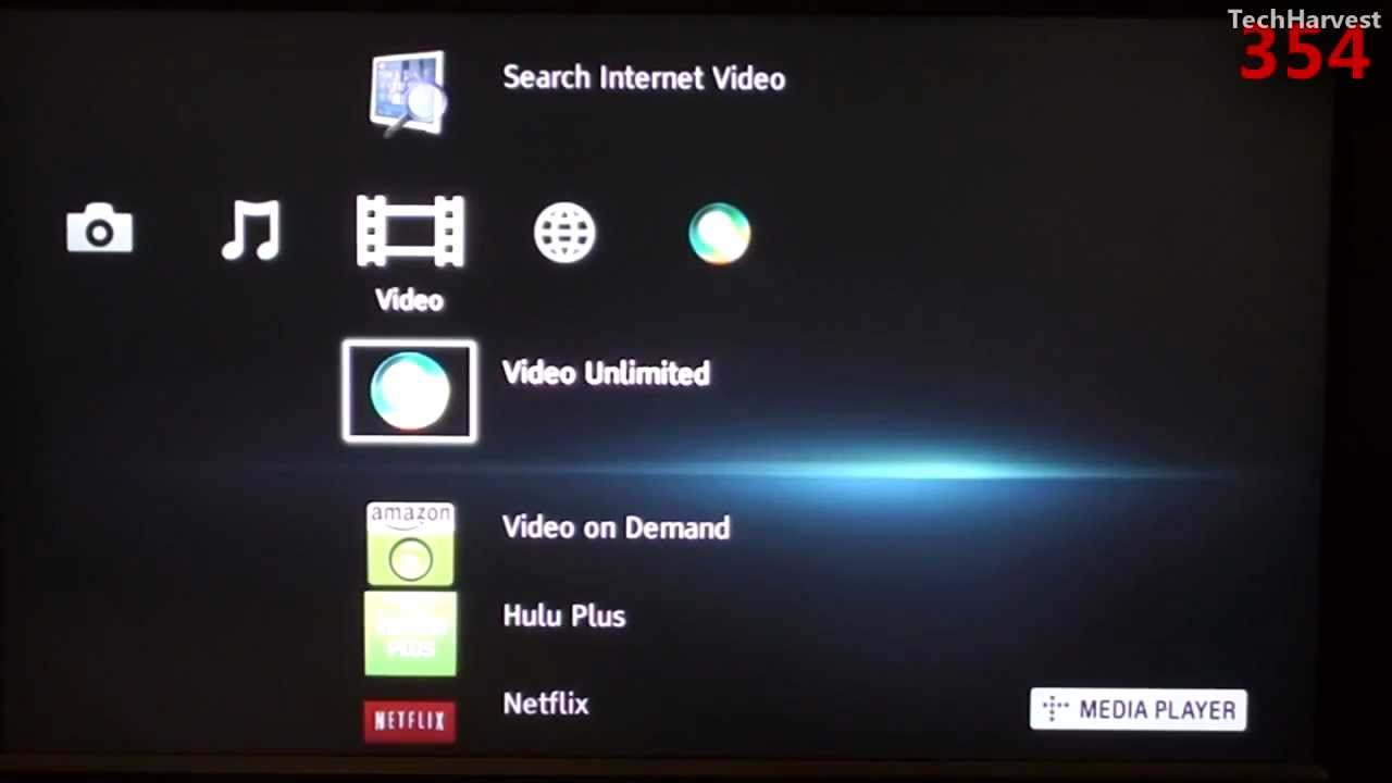Sony Streaming Media Player (SMP-N200): Netflix Interface - YouTube