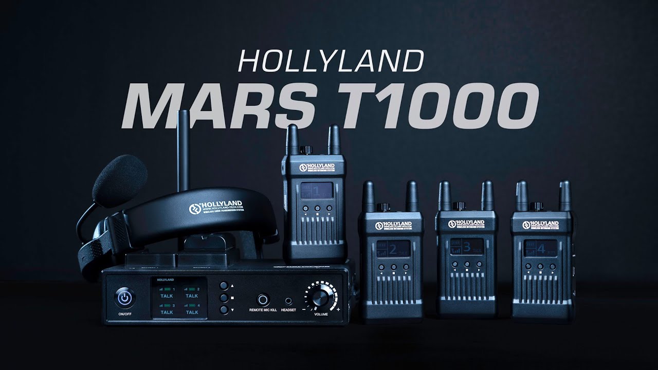 Hollyland MARS T1000 Full-duplex Portable Intercom System | Deep