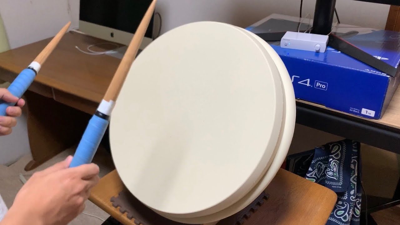 ついに待望の太鼓フォースが我が家にやってきた！ - YouTube