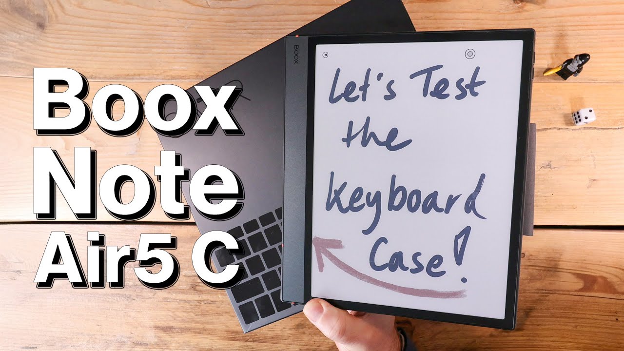 🔴 Boox Note Air5 C KEYBOARD COVER is HERE - YouTube