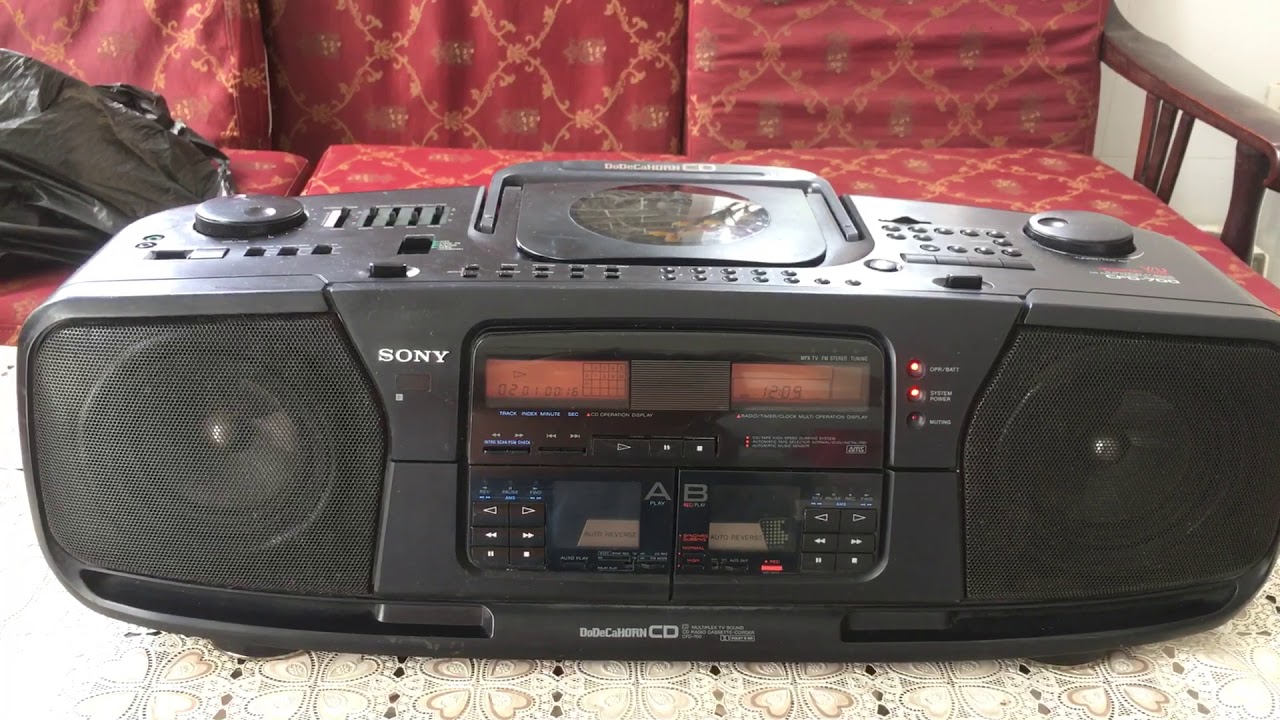 Sony CFD 700 ( Line in , Cd , Tape  ) A. Linh 0986 752 721