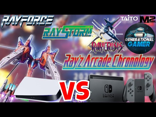 Ray'z Arcade Collection - Nintendo Switch vs PlayStation 5 - YouTube