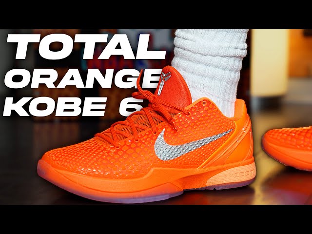 Nike Kobe 6 Protro Total Orange Review - YouTube