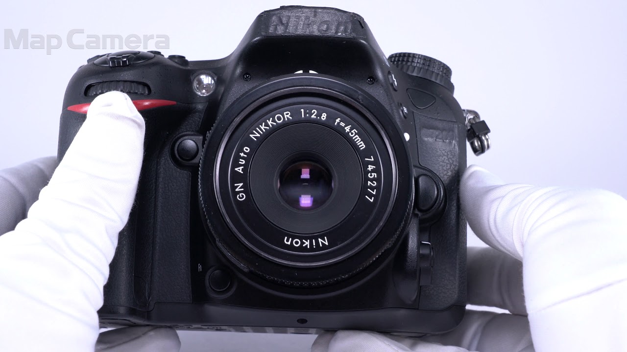 Nikon Auto Nikkor 45mm F2.8 GN 難有品 - YouTube