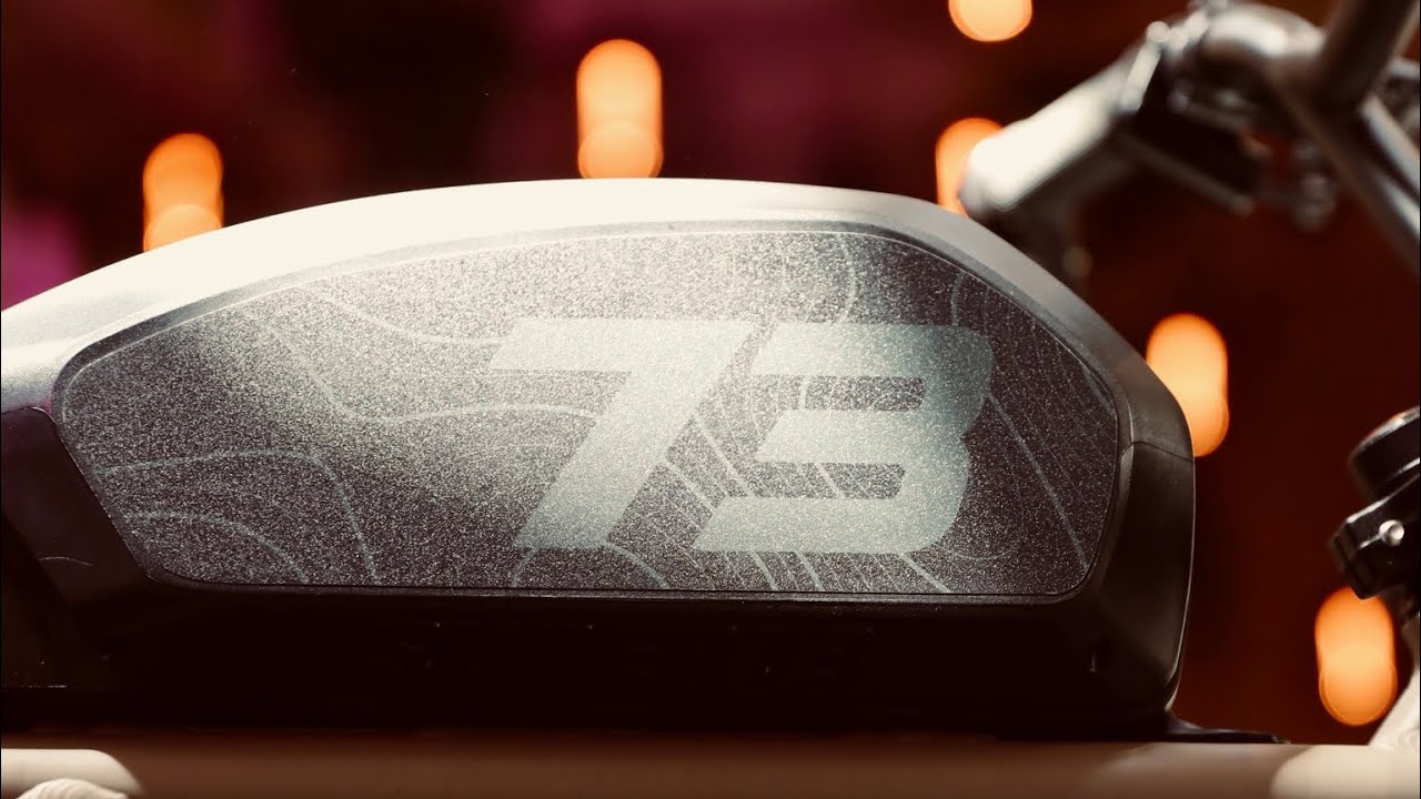 Electric Waves decal installation on Super73 R / S2 Battery - YouTube