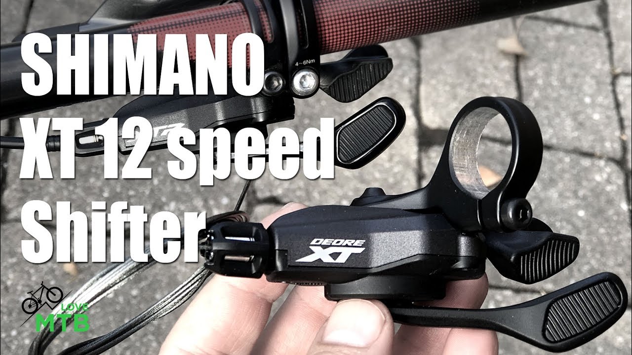 Shimano XT 12 speed Shifter Review - XT M8100 vs XTR M9100 - YouTube