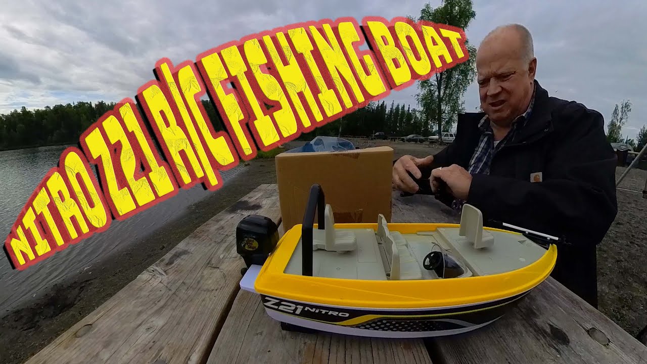 1065 Nitro Z21 R/C Fishing Boat - YouTube