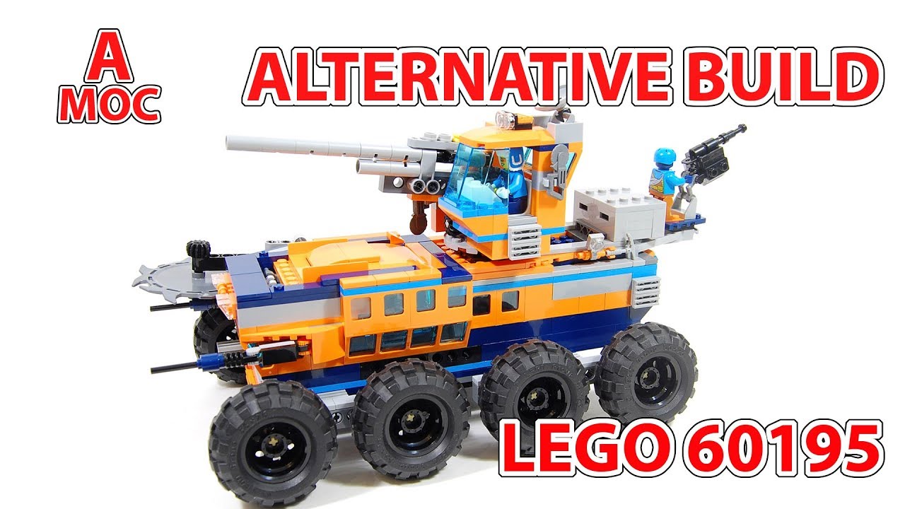 LEGO 60195 panzer-terrain vehicle - arctic zombies destroyer