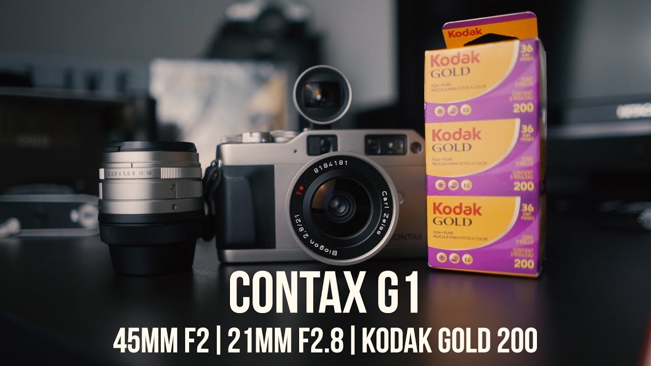 Contax G1 and Kodak Gold | 21mm f2.8 + 45mm f2 Zeiss - YouTube