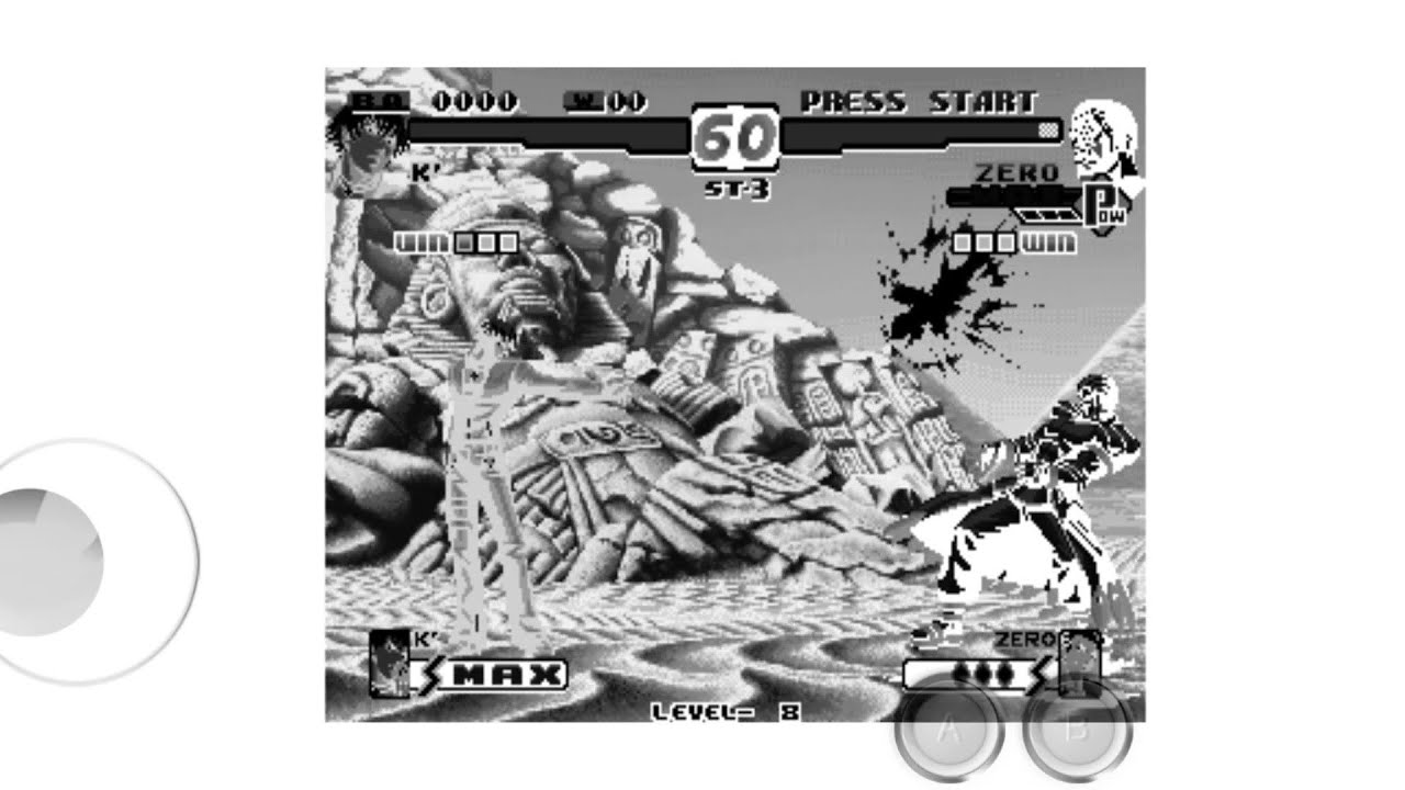 Kof2000 K' vs Zero Mode Max L-8 - YouTube