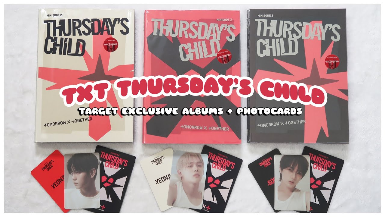 TXT Thursday's Child Target ラキドロ ヨンジュン TXT Thursday