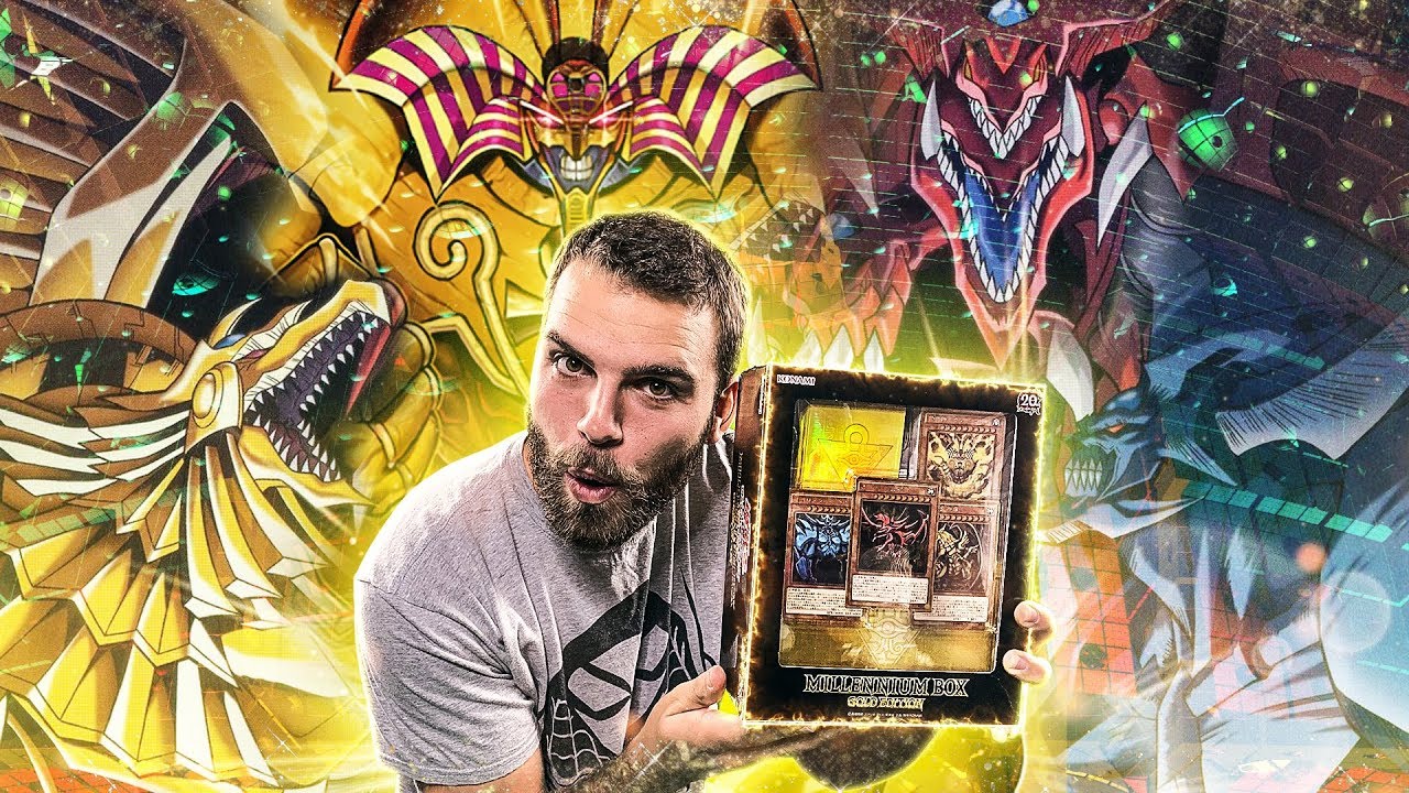 VERY RARE* YuGiOh Millennium Box GOLD Edition Opening | GOD CARDS