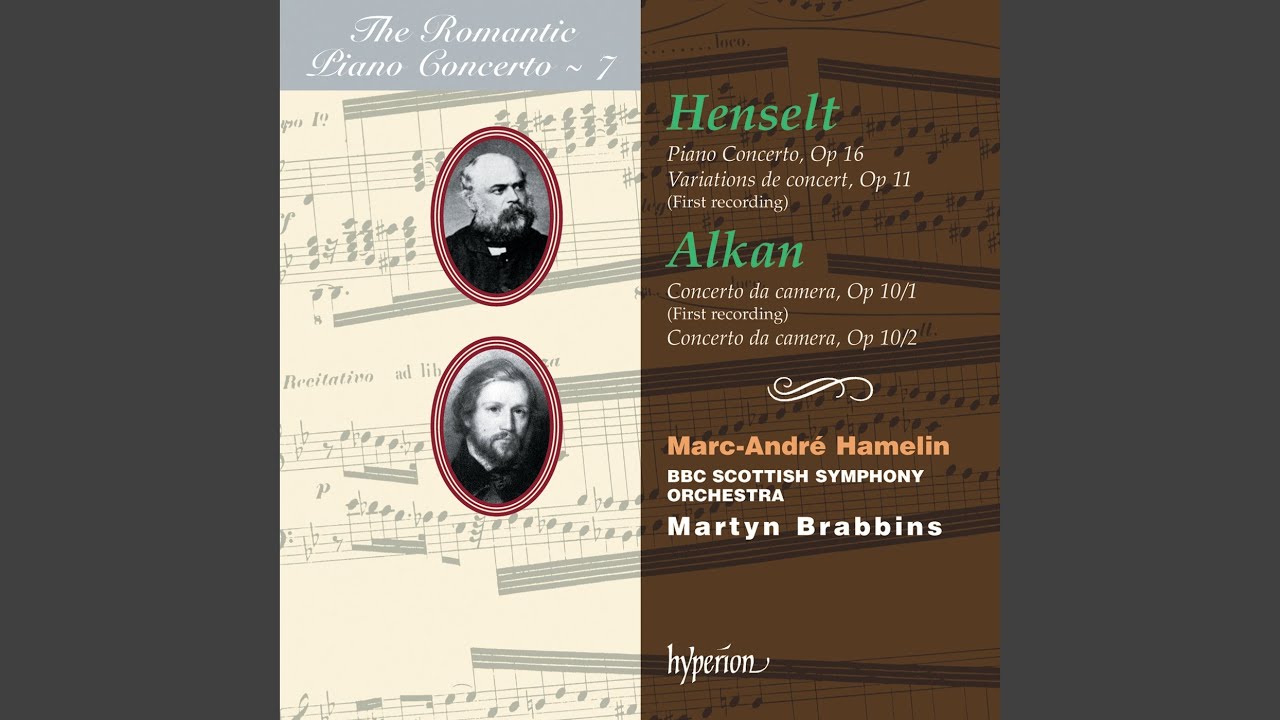 Alkan: Concerto da camera in C-Sharp Minor, Op. 10 No. 2: I