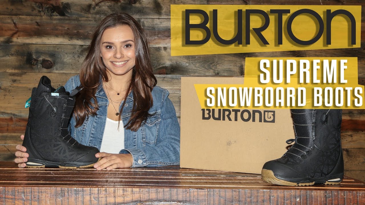2018 Burton Supreme Snowboard Boots - Womens - Review - The-House