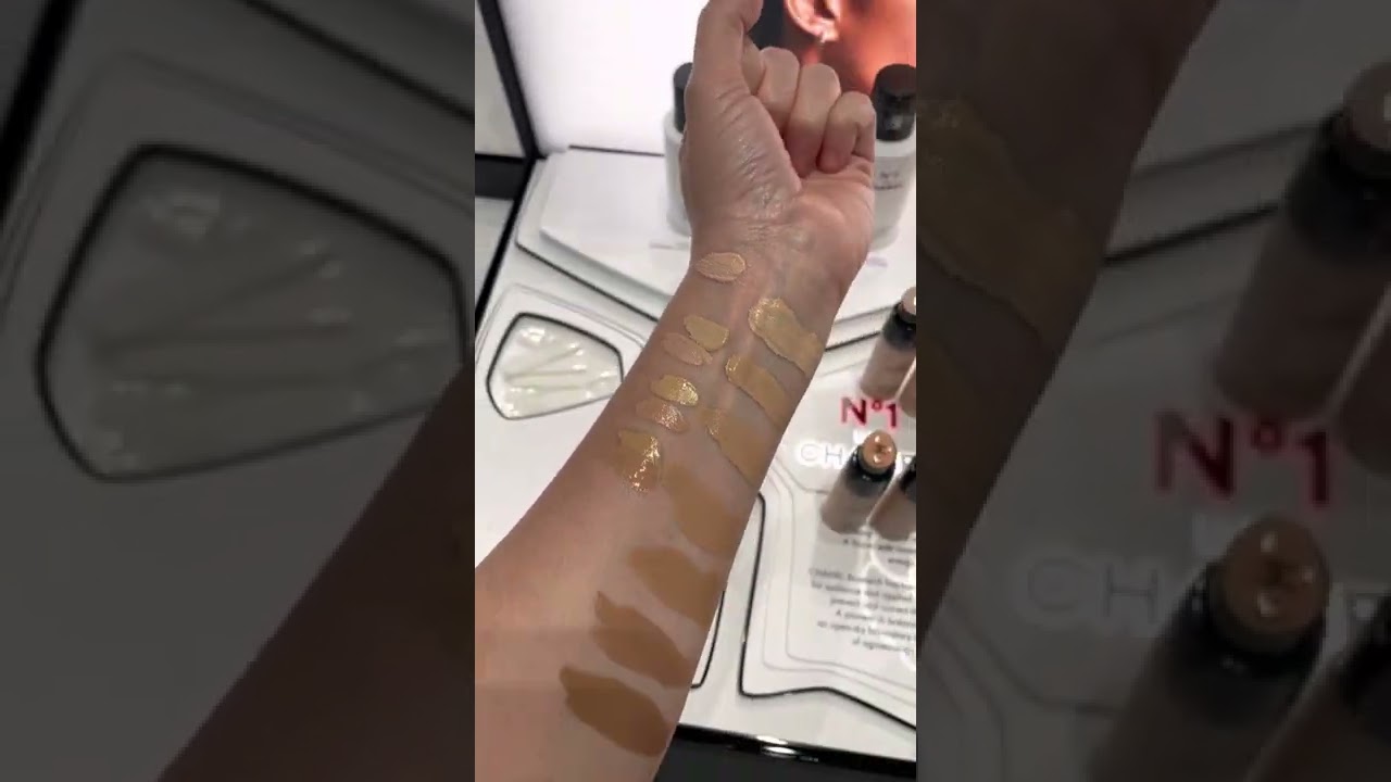No 1 De Chanel Foundations SWATCHES B10 -70, BDs and BRs