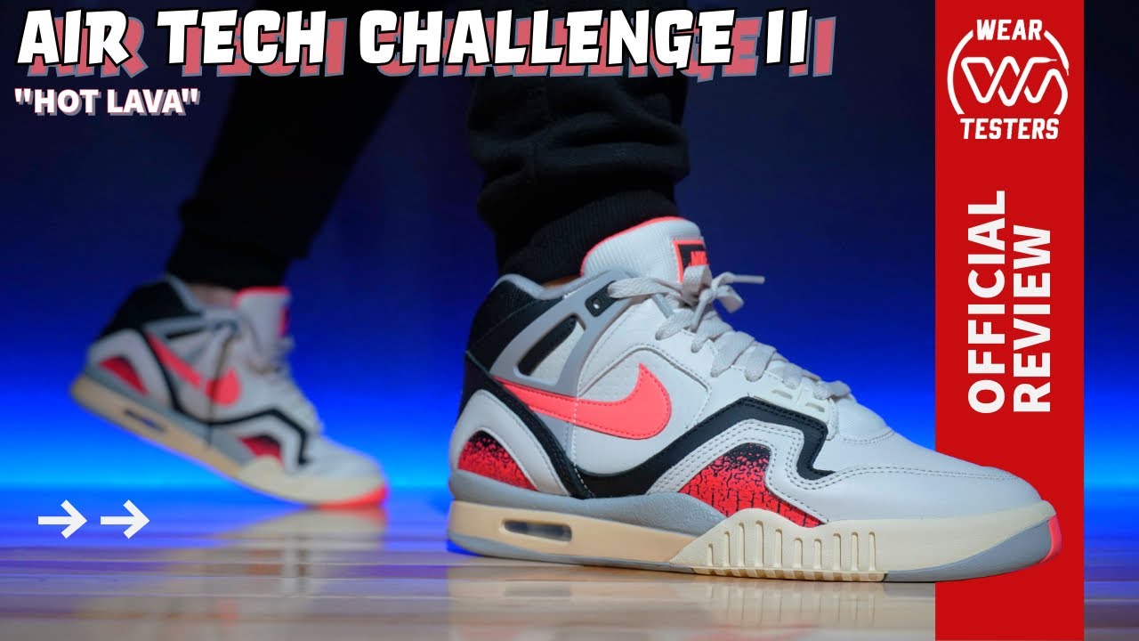 Nike Air Tech Challenge 2 Hot Lava 2024 - YouTube