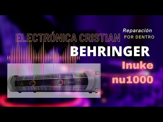 BEHRINGER / DSP搭載デジタルパワーアンプ iNUKE DSPシリーズ - YouTube