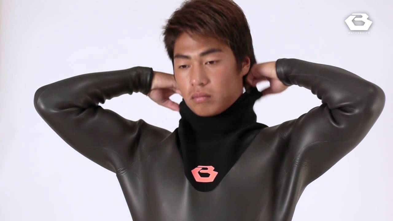 ネックエントリー ウエットスーツを着るコツ脱ぐコツ - YouTube