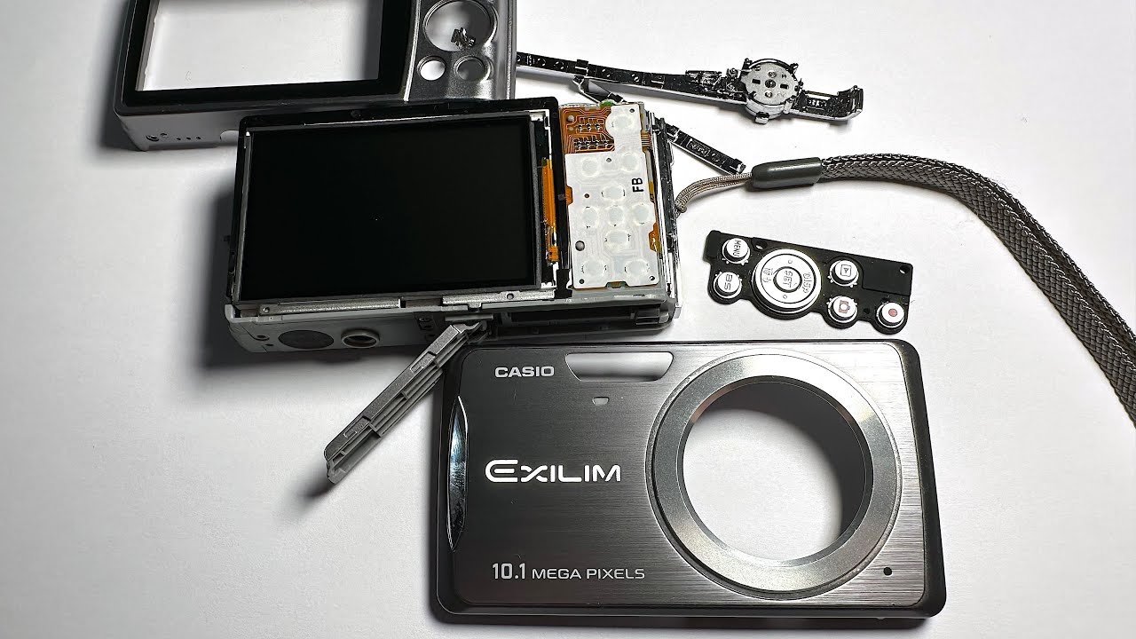 CASIO Exilim EX Z270 Disassembly - YouTube