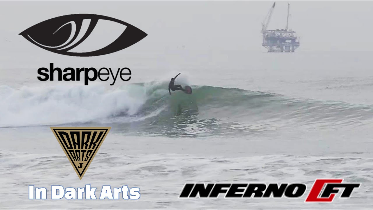 Sharpeye Inferno FT in Dark Arts Surfboard Review - YouTube