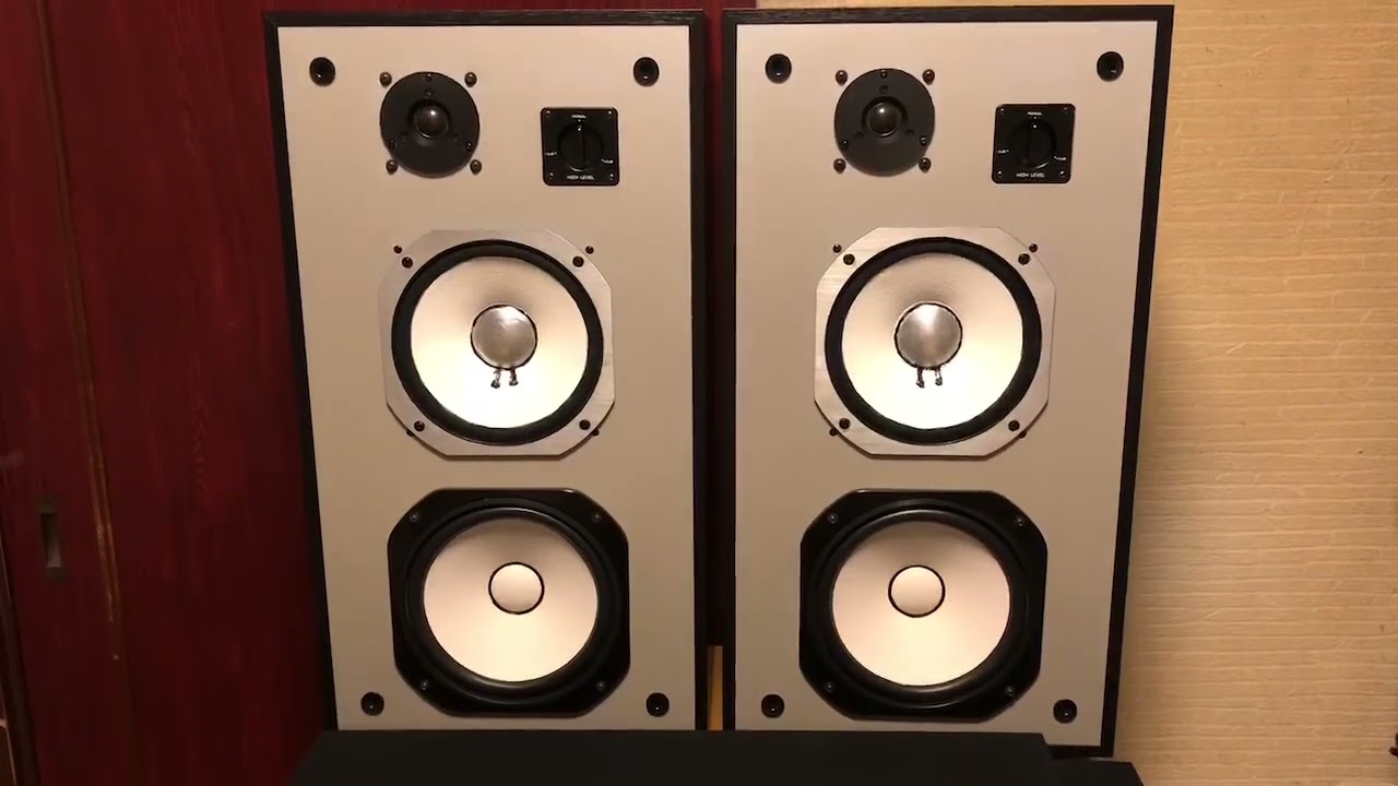 オーディオ試聴動画 JBL LE8T-H使用パッシブラジエーター自作