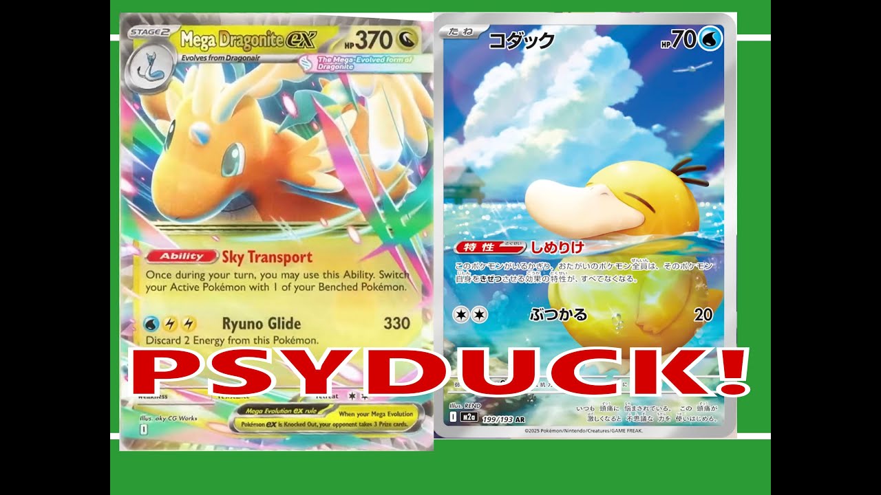 Ascended Heroes Set Drop: Psyduck Steals the Show 🎉 MUST-SEE