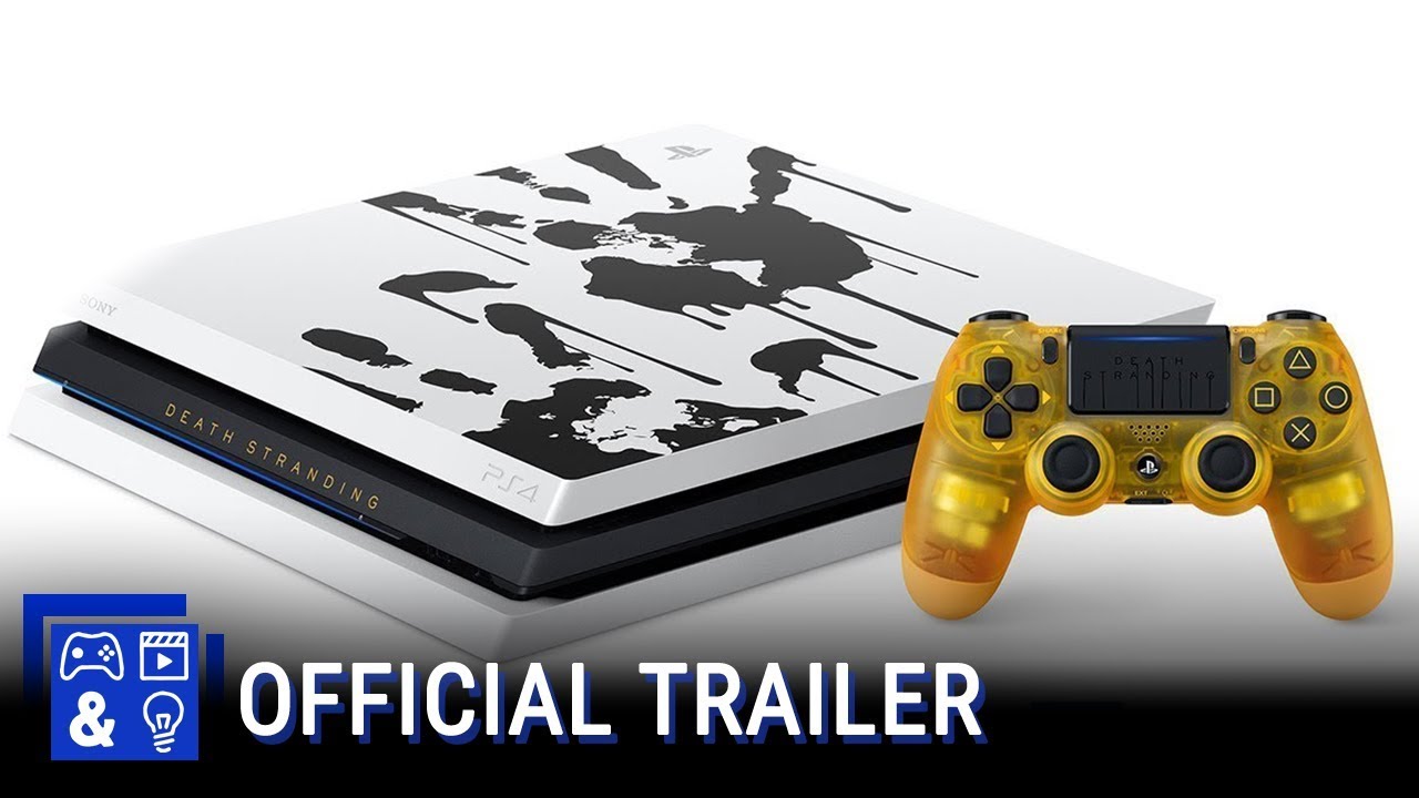 Death Stranding Limited Edition PS4 Pro Bundle - YouTube