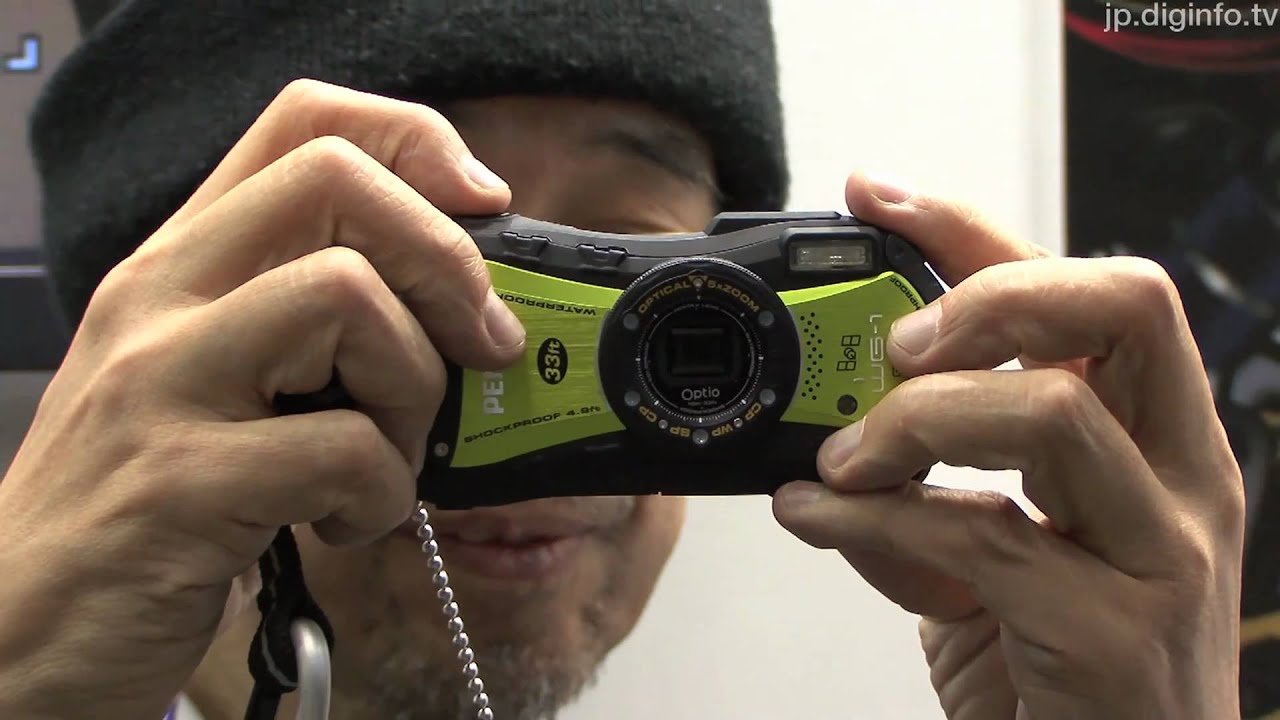 アウトドアに特化したデジカメ - PENTAX Optio WG-1 : DigInfo - YouTube