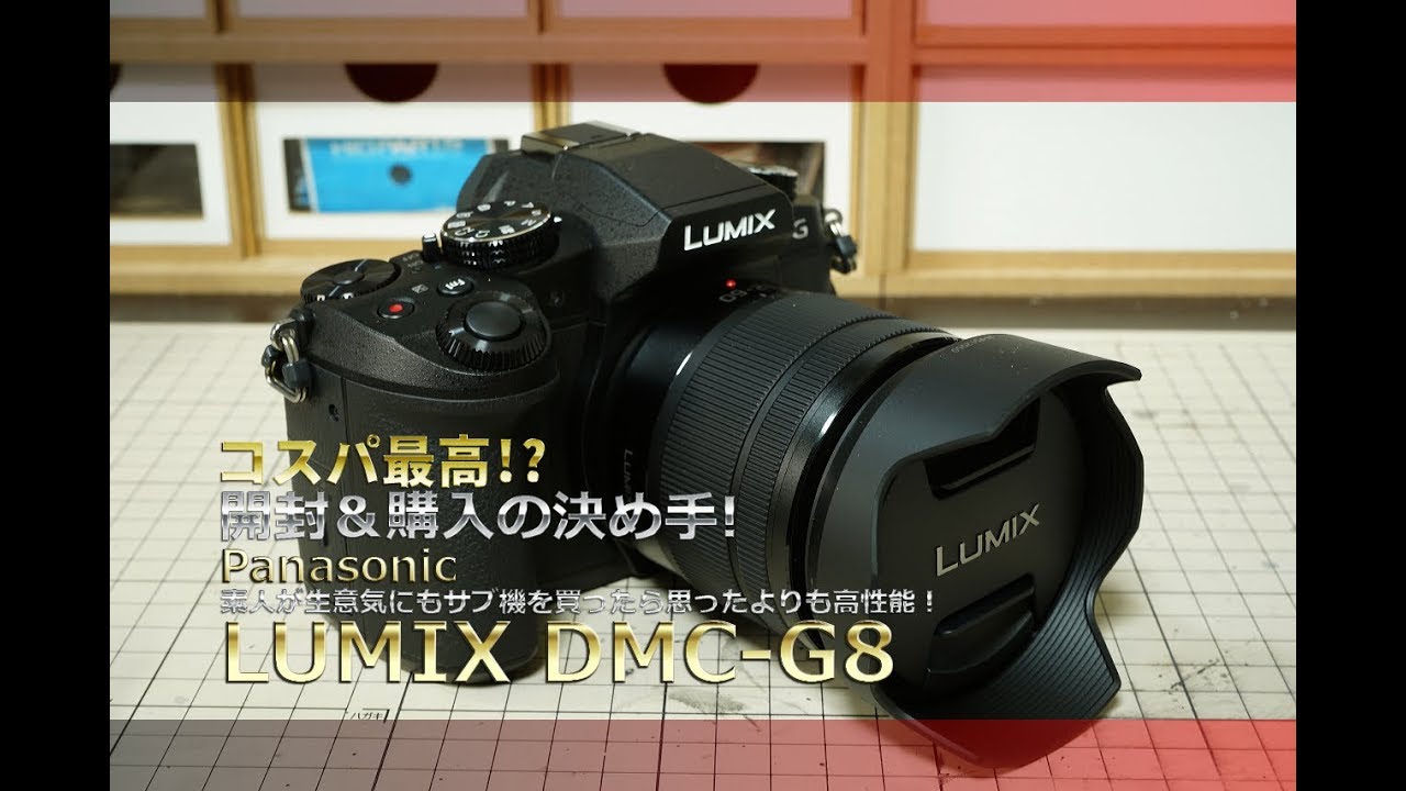 Panasonic DMC-G8 1600万画素 ミラーレス一眼カメラ ルミックス