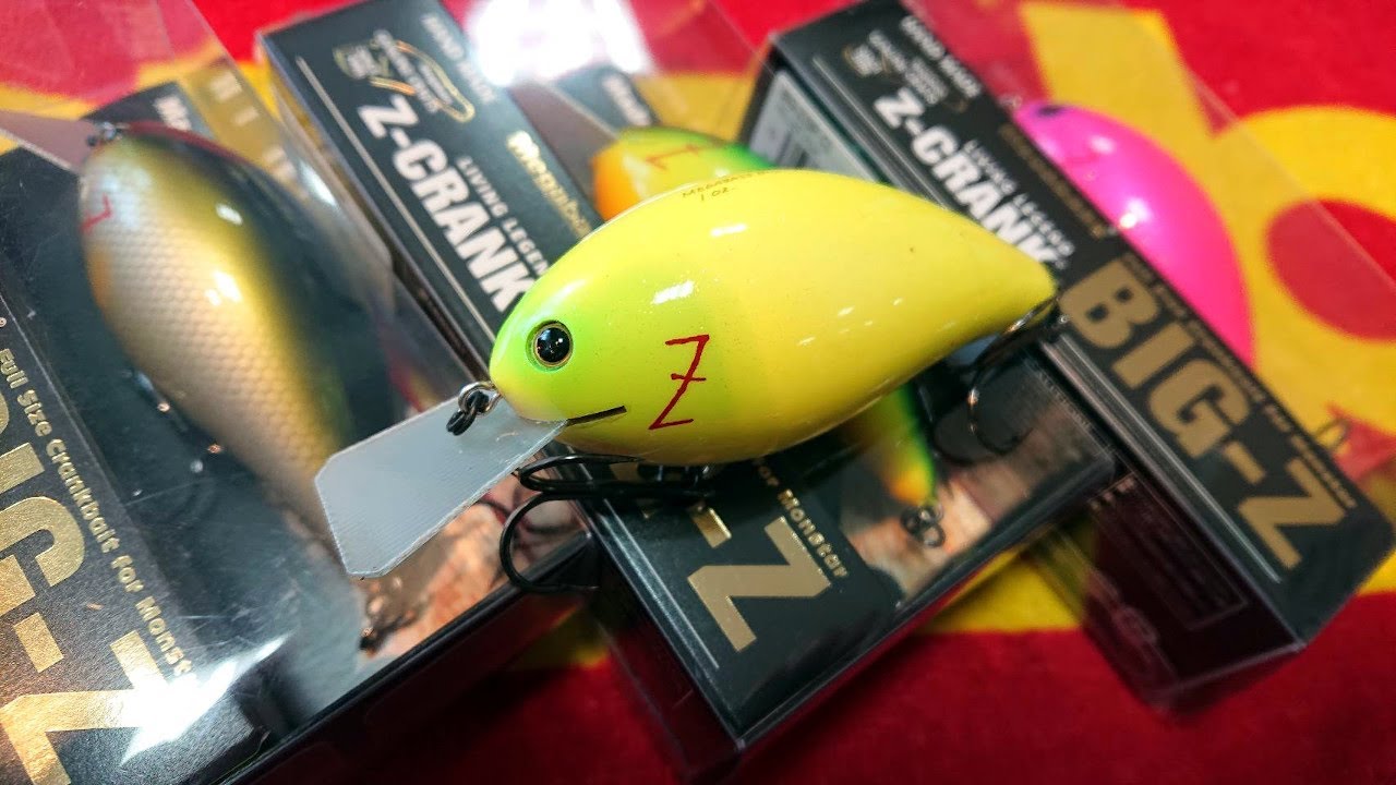 どチャート特集 ジークランク Megabass Z-CRANK BIG-Z/FLAT SIDE/FLAP
