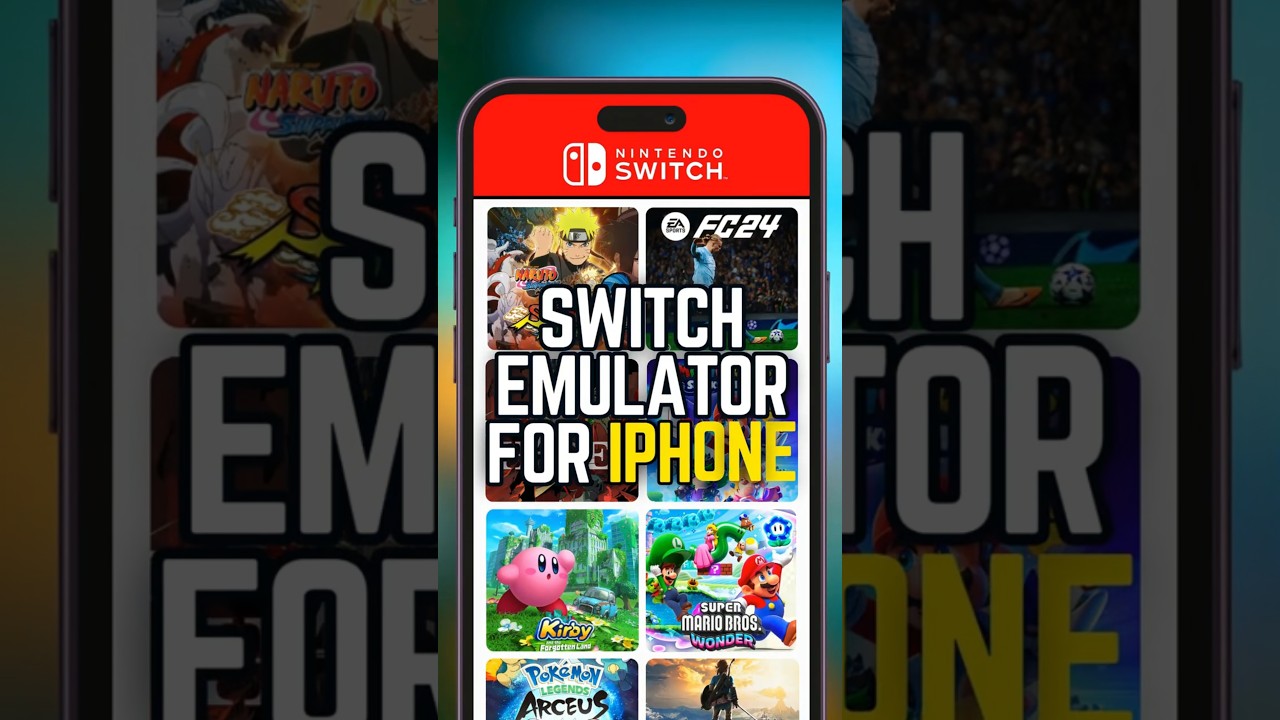 The Ultimate Nintendo Switch Emulator for iPhone & iPad #shorts