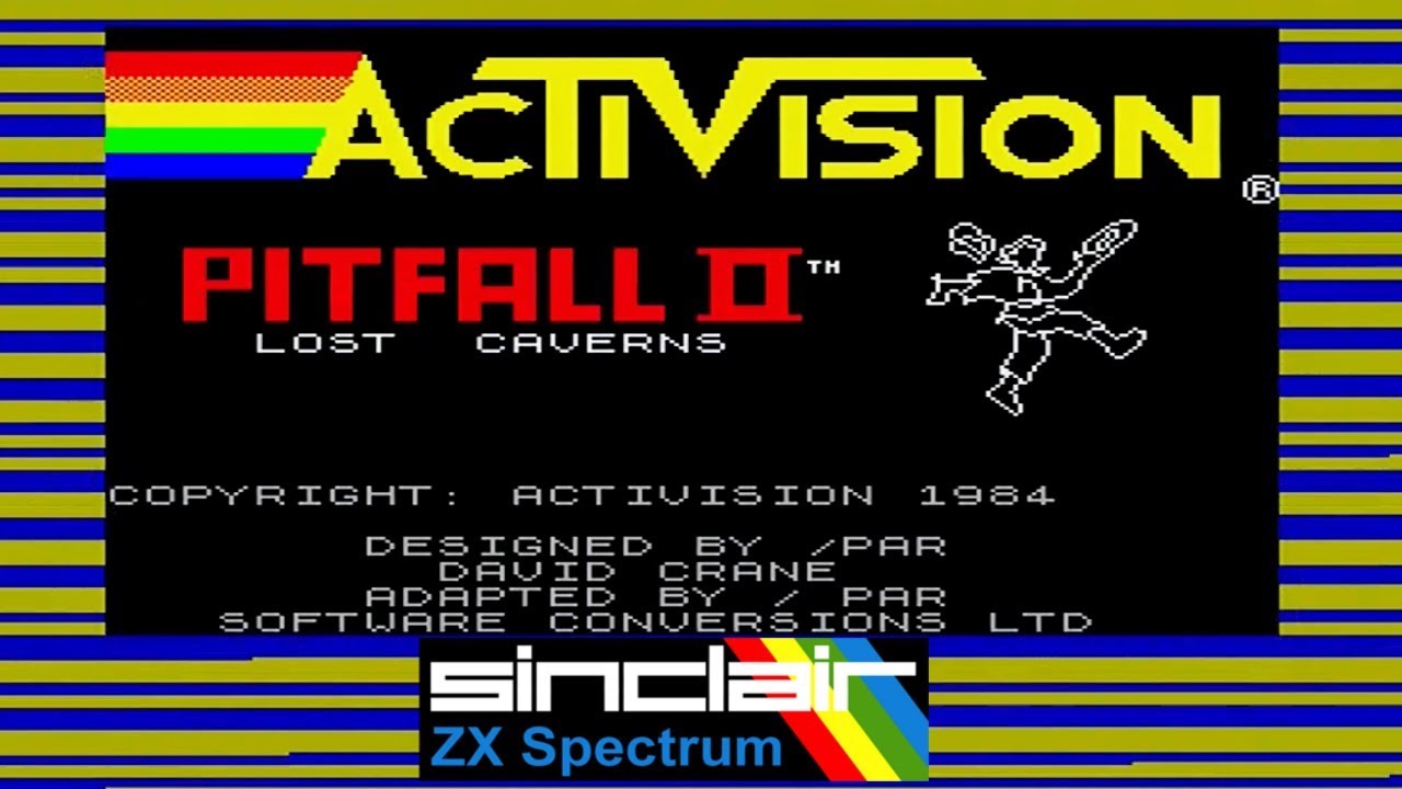 ZX Spectrum Games - Pitfall II Lost Caverns - YouTube