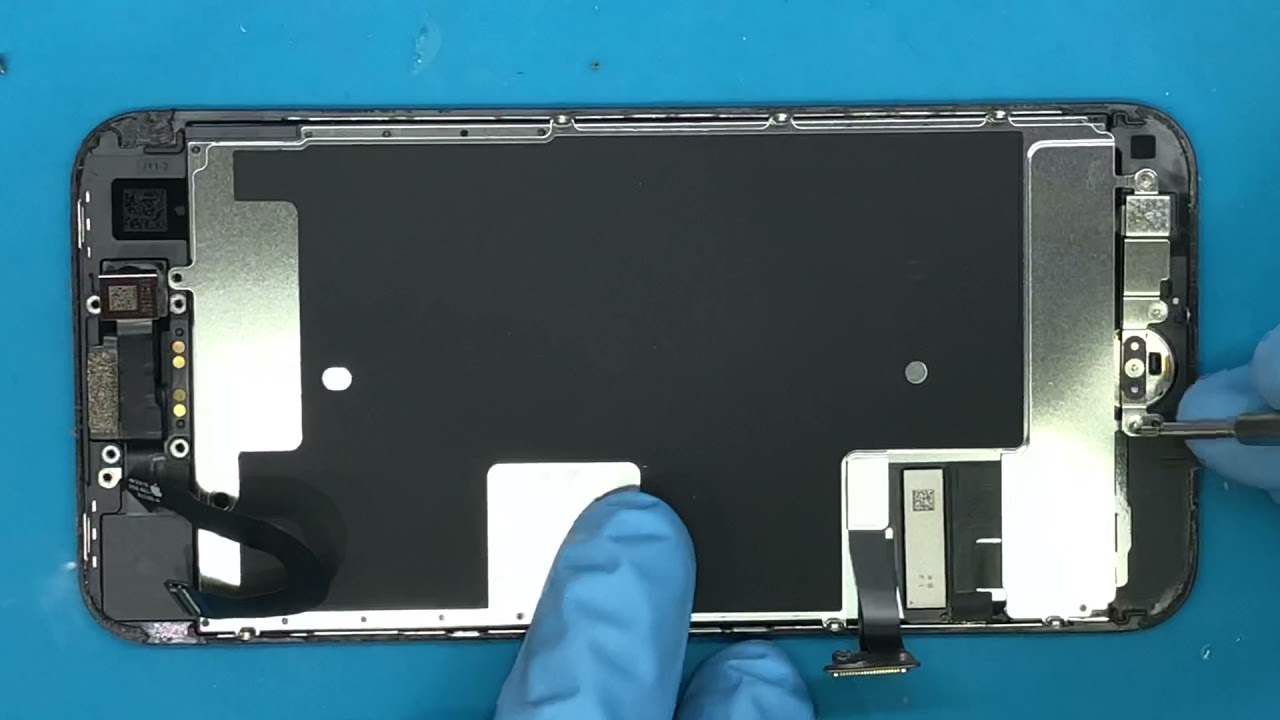 プロ用！iPhone SE 2 液晶ガラス画面の交換分解修理 - YouTube