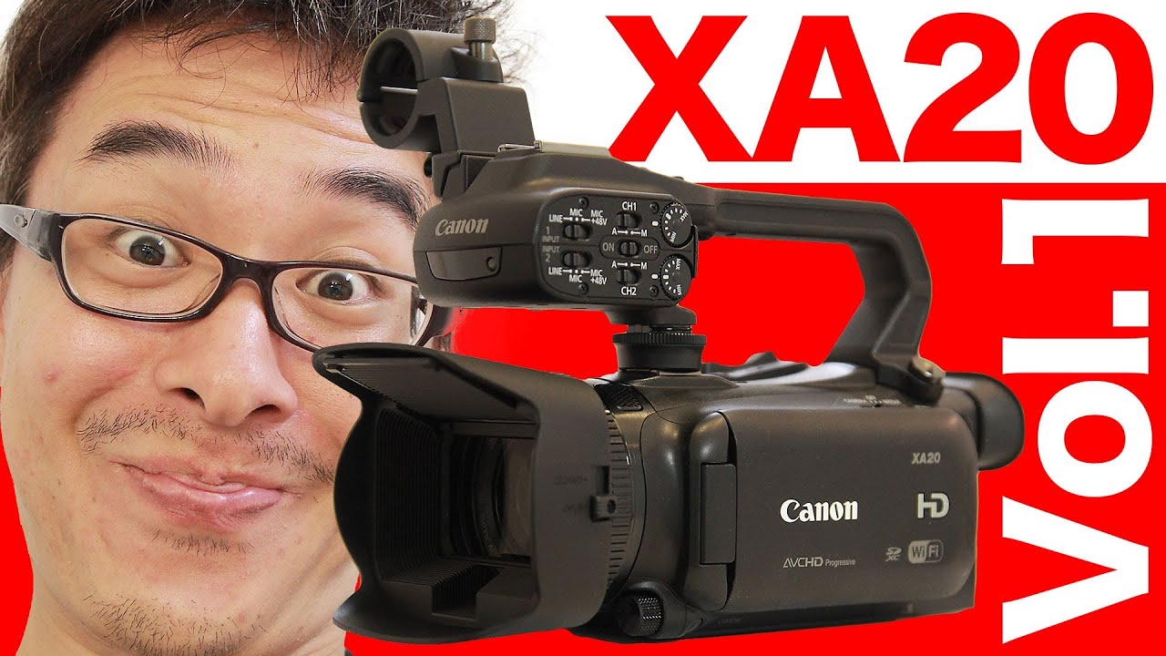 Canon 業務用デジタルビデオカメラ XA20がやってきた！ 開封編 前編