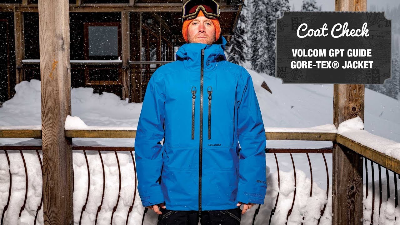 The Coat Check 2019—The Volcom GPT Guide GORE-TEX Jacket - YouTube