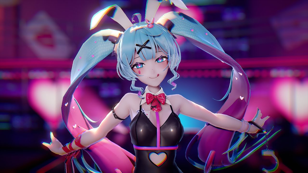 MMD】 ラビットホール /Rabbit Hole (by DECO*27) 【TDA 初音ミク