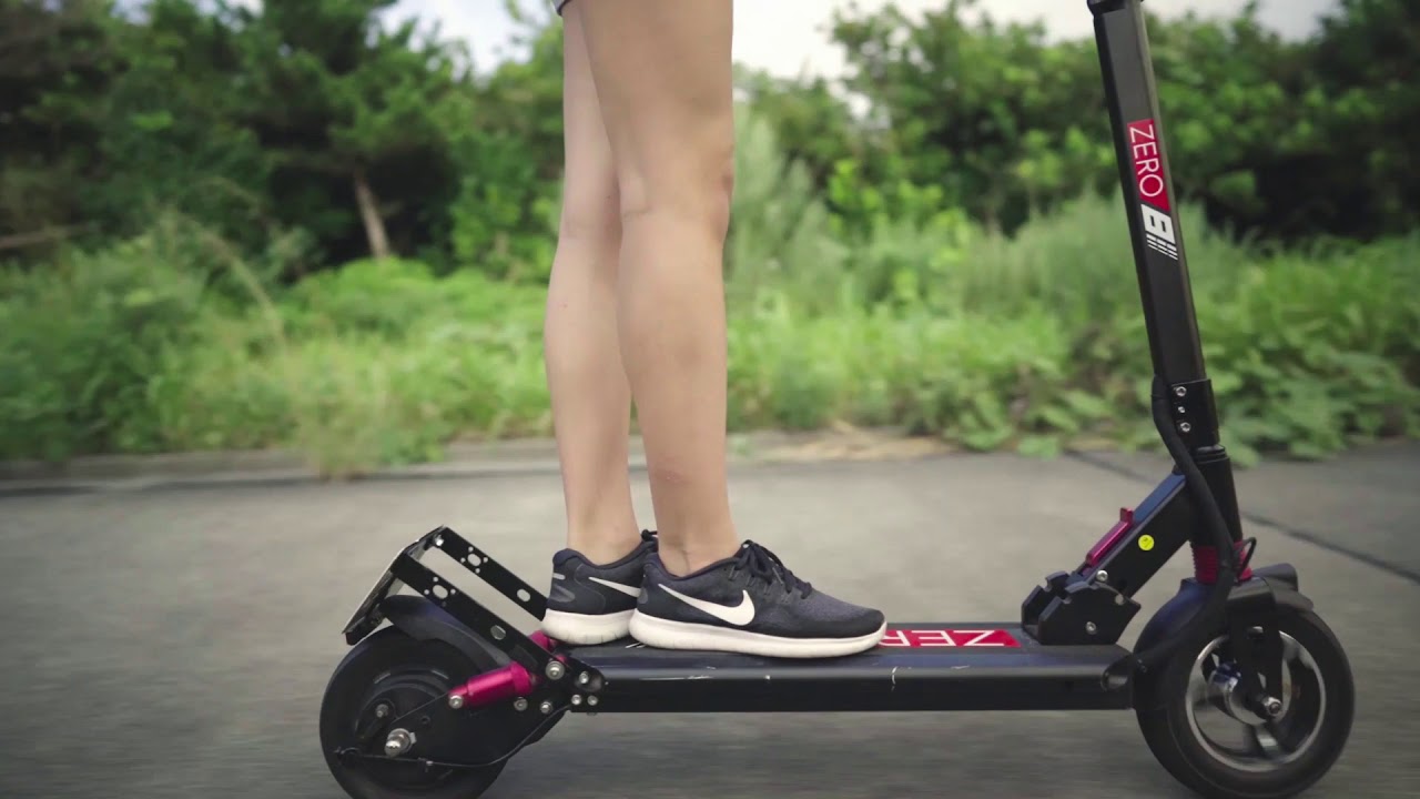 公道走行可能な電動キックボード ZERO9 - YouTube