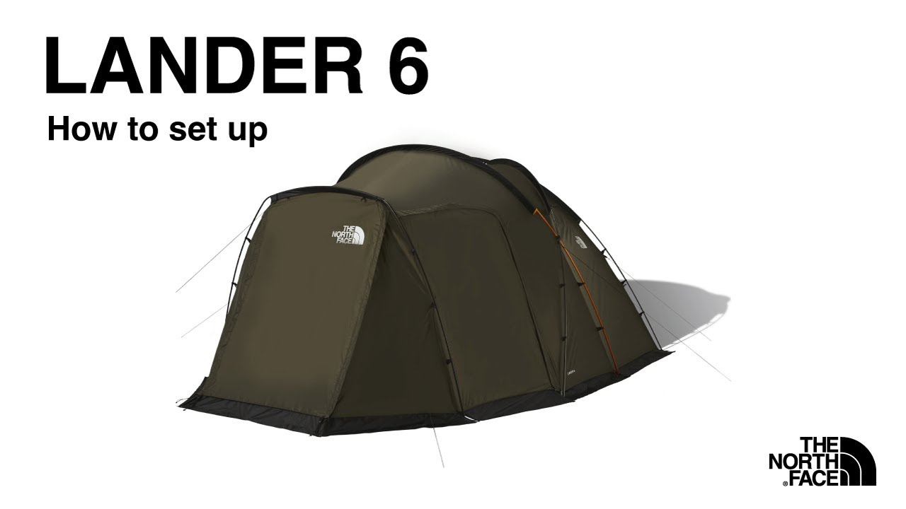 The North Face | LANDER 6 / How to set up - YouTube